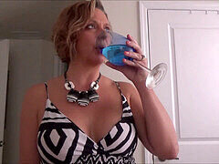 Leie, Tante, Bad, Strand, Blasen, Erstes mal, Reif, Milf