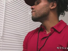 Anal, Noire, Homosexuelle, Branlette thaïlandaise, Interracial, Bureau, Lécher le sphincter