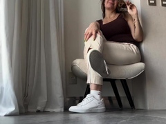 Любители, Брюнетки, Фут фетиш, Софткор, Соло