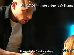 デカパイ, ブロンド, 浮気者, カップル, チェコ, Hd, 熟年, 穴開きパンティ