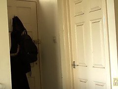 Busty Brooklyn Blue inserts maledom cock