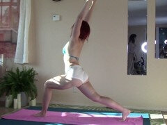 60 fps, yoga class, yoga pants