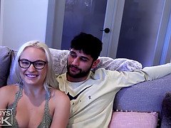 Leie, Arsch, Blondine, Blasen, Schwanz, Hd, Ablutschen, Jungendliche (18+)