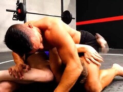 Gay-anal, grappling, exercise
