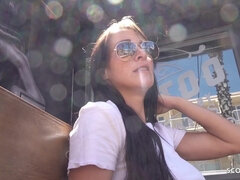 18, ビーチ, 大学生, ドイツ人, ハードコア, アウトドア, 現実, ティーン