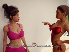 My delight - interactive visual novel gameplay with hot mom and some serious butt action