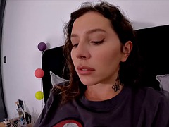 Enthousiasteling, Anaal, Gevangen, Seksspeelgoed, Aftrekken, Masturbatie, Rijpe lesbienne, Russisch