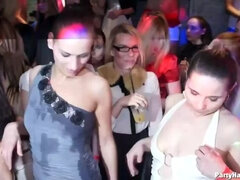 Amateur Blonde MILF in Stockings: Wild Party and CFNM Action - Volume 1, Part 1