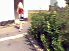 Grote kont, Zwart, Stel, Openbaar, Realiteit, Mager, Slet, Tiener