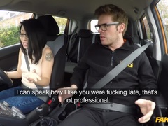 Mixed Asian Student Can't Drive