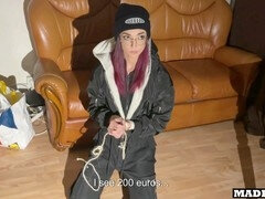 Amateur, Anal, Grosse bite, Noire, Attrapée, Double pénétration, Plan cul à trois, Attachée