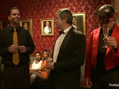 Anaal, Gebondenheid, Vernedering, Masturbatie, Straf, Ruw, Slaaf, Trio