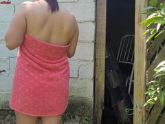 Enthousiasteling, Grote kont, Man die toekijkt, Lul, Hardcore, Latijnse vrouw, Douche