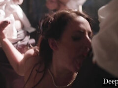 Arsch, Blasen, Schwanz, Gruppensex, Hardcore, Hd, Milf