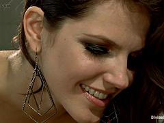 Bobbi Starr Milks Danny Wyldes Prostate in Lesbian Bondage