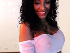 Hot Black Maid Does Some Webcam Black and Ebony