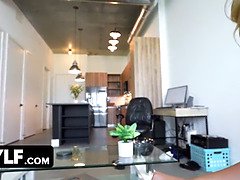 ブロンド, 茶髪の, 浮気者, カップル, 旦那, 淫乱熟女, 自然山雀, オマンコ