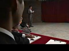 Anal, Culo grande, Amarrada, Corrida, Corridas, Grupo, Japonés, Público