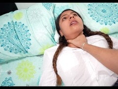 18, 素人, 叔母, 小柄, オマンコ, ストッキング, 禁句, ティーン