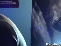 Enthousiasteling, Lieveling, Slaapzaal, Natuurlijke tieten, Kut duiken, Roodharige vrouw, Mager, Tieten likken