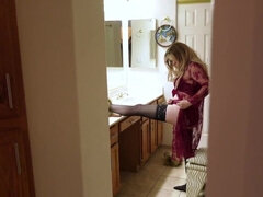 Culo, Atrapados, Acercamiento, Corrida, Familia, Casero, Lencería, Hijo