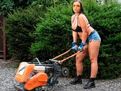 美人, デカ尻, デカチン, デカパイ, フェラチオ, バック, ラティーナ, 淫乱熟女