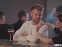 お尻, デカチン, フェラチオ, 茶髪の, フランス人, ハードコア, 淫乱熟女, ポルノスター