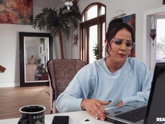 Arsch, Blasen, Schwanz, Hardcore, Muschi, Stiefmutter