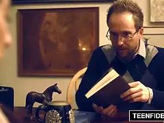 Blasen, Besamung, Spermaladung, Süss, Höschen, Socken, Lehrer, Jungendliche (18+)