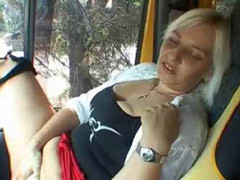 Amateur, Rubia, Coche, Sexo duro, Orgasmo, Mojado, Esposa, Intercambio de esposas