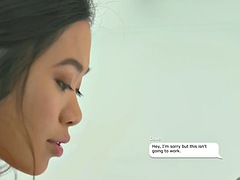 Asiático, Novio, Linda, Erótico, Penetracion con dedos, Novia, Coño, Adolescente