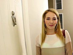 Blondine, Blasen, Besamung, Süss, Hardcore, Jungendliche (18+)