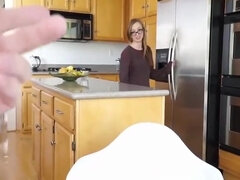 18 jaar, Pijpbeurt, Dochter, Diep in de keel, Hardcore, Gezichtspunt, Kut duiken, Tiener