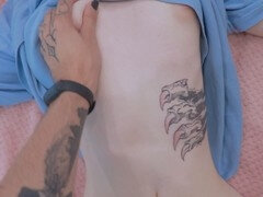 デカチン, イく瞬間, 足, 足コキ, なめる, 自然山雀, 小柄, オマンコ