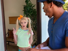 Arsch, Blondine, Blasen, Hundestellung, Handjob, Monster, Zopf, Jungendliche (18+)