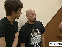 Asiatisch, Blasen, Gruppensex, Gruppe, Japanische massage, Nackt, Jungendliche (18+)