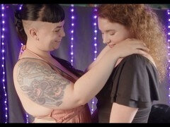 足, 毛深い, レズビアン, 淫乱熟女, オーガズム, オマンコ, スパンデックス