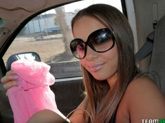 デカチン, フェラチオ, 茶髪の, ハメ撮り, 剃毛, ガリガリ, ティーン, オッパイの