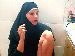 Arab, Big ass, Milf, Smoking