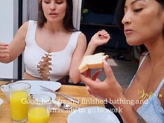 Tetas grandes, Novio, Garganta profunda, Casero, Lesbiana, Lamidas, Coño, Puta