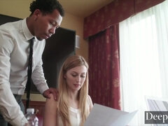 Deeper. Business Trip Becomes Ultimate Fantasy for Alexa Grace