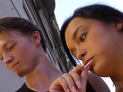浮気者, カップル, チン, 手コキする, 淫乱熟女, 母, 義母, フェラする