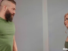 Blondie Kay Carter has unexpected sex with Xander Corvus