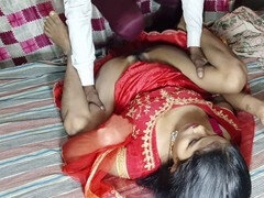 18 ans, Mariée, Couple, Première fois, Indienne, Embrassement, Mariage