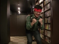 Snazzy dusky Japanese huzzy featuring hot cosplay sex video
