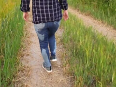 Leie, Blondine, Britisch, Auto, Fetisch, Hd, Jeans, Pissen