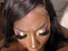 Ebony Mystique Goddess - Birtday Wishes - Black