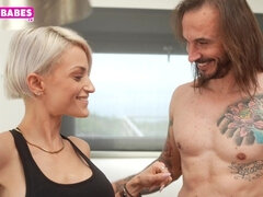 Tussi, Blondine, Blasen, Griechisch, Hd, Mutti, Rau, Ehefrau