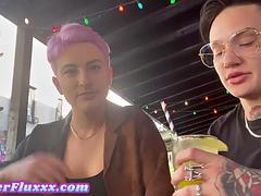 Amateur, Nana, Rondelette, Érotique, Doigter, Lesbienne, Chatte, Tatouage