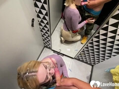 Blonde, Cum in mouth, Cumshot, Dick, Glasses, Hd, Homemade, Sucking